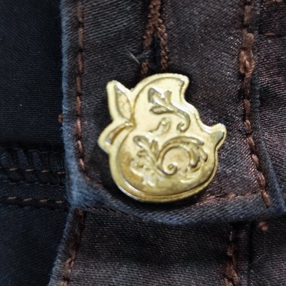 Apple Bottoms jeans brown women's size 24 - Picture 12 of 14